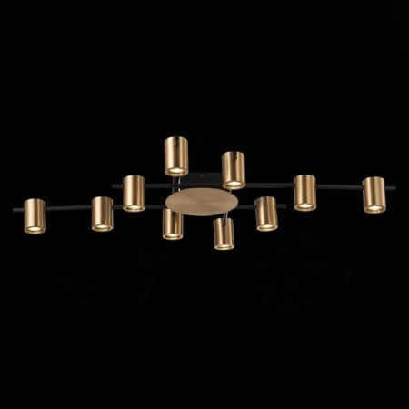 Ceiling lamp ST LUCE. SL1207.402.10. Veroli. 10x7 W, GU10, 101x65x11 cm, black color-3
