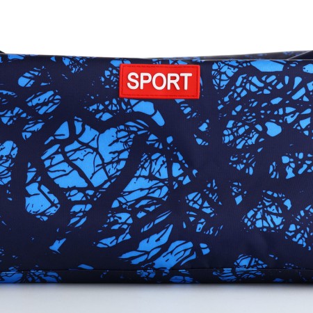 Sports bag, Textura, average size, blue color-4