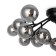 Ceiling Lamp Maytoni Mod545CL-20B, 20XG9, 28W, 75x75x25 cm, black color