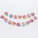 Garland on the tape "Happy Birthday!", Length 270 cm, princesses