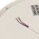 Patch LED lamp C-14, 255x35 mm, 38 W, 3420 lm, 6500 K, circle.