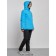 Ski costume female winter, size 42, blue color
