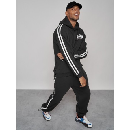 Sports suit men's, size 52, black color-10