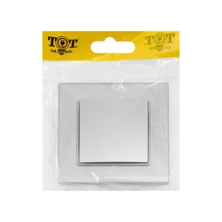 Silent Glossy Glass, 10 A, 1 key, hidden, glass, silver-4