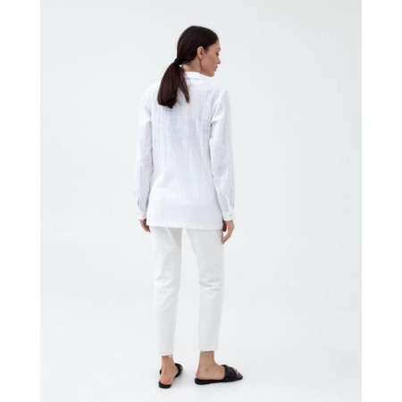 Jacket Women's Double -breasted Mist p. 42, white-4