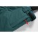 Ski pants for a girl, height 116 cm, dark green color