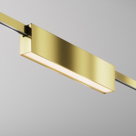 Technical TR151-1-12W3K-BS BASIS, 232x24x48.5 mm track lamp, LED, 12W, 400LM, 3000K, Brass color-2