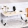 Table - breakfast tray, for a laptop, folding, white, 60x40 cm