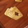 Game desktop 2v1 (cubes + 2 deck of cards) 18x12x4 cm, tree shisham