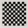 Self-adhesive panel 30*30cm mosaic cage black and white