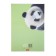 A4 notebook, 96 sheets in the cage "Who is here?", Cover coated cardboard, matte lamination, offset block, mix