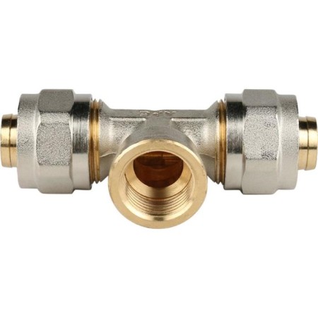 The STOUT SFS-0012-001220 tee, 1/2 "x20 mm, external thread, for metal-plast. Pipes, screw-1