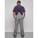 Semi -combinezone ski insulated male winter, size 48, color gray color