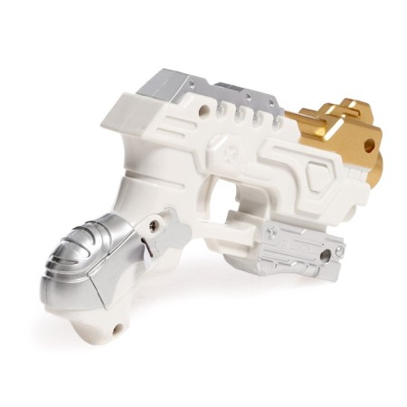 Flying toy "Cosmobot with Blaster", works on the battery, the color of mix-5