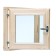 Window, 40 × 40cm, double glass, from needles