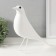 Souvenir Polystone "Bird" White 28x23.5 cm