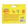 Color crayons in a set of 9 pieces, "kalyak-little", square