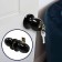 Latch 1103, with a key, glossy black color