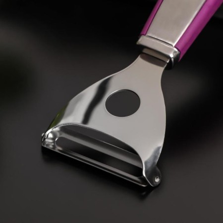 Vegetable cleaner BLADE, 18 cm, Soft-TOUCH handle, purple color-1