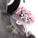 Soft toy "Raccoon Daisy: Pink Dreams", 15 cm