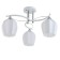 Svetogor chandelier "Structure" 3x60W E27 white 51x51x29cm