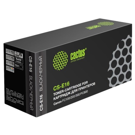 CACTUS CS-E16 cartridge for Canon FC100/200/300/PC800 (2000K), black