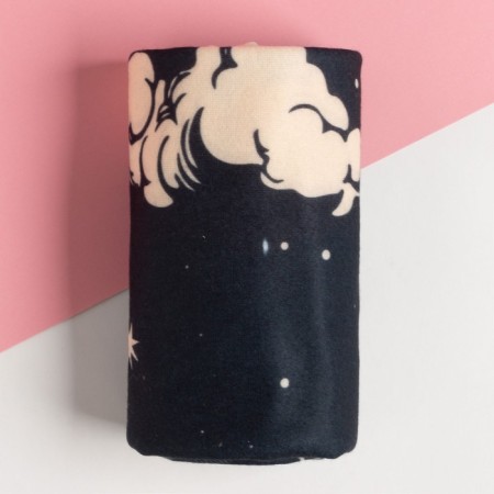 Female gift "Sun/Moon" blanket, socks, mask-2