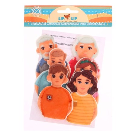 Game-designer "Family", 6 details, 9 cm-1