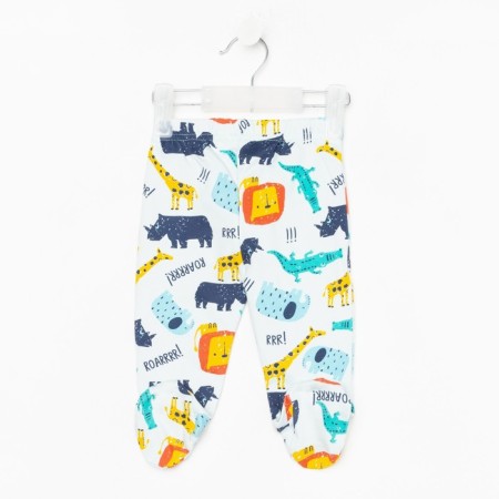 Children's sliders, color light blue/animals, height 80 cm-2