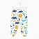 Children's sliders, color light blue/animals, height 80 cm