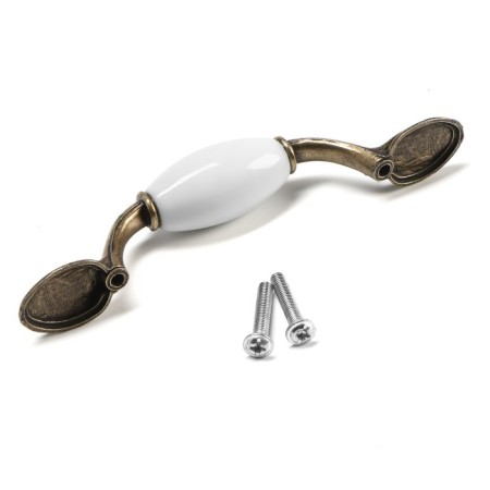 Ceramics bracket handle 012, 76 mm, ceramic, bronze color-5