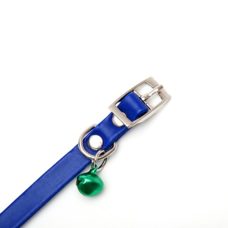 Matte collar with a bell, 30 x 1 cm, mix of flowers-4
