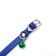 Matte collar with a bell, 30 x 1 cm, mix of flowers