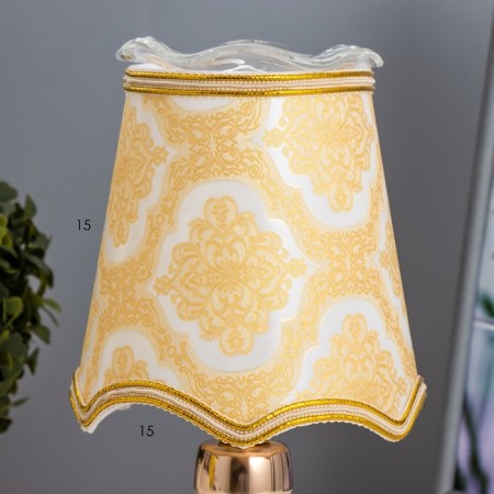 Aromarrier touchscap "Adele" G4 35W gold 16.5x16.5x25 cm Risalux-6