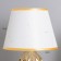 Table lamp "Natalia" 1x40W E14 beige/gold 24x24x40cm