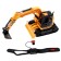 Excavator Radio -controlled "Builder", gesture management, works from the battery