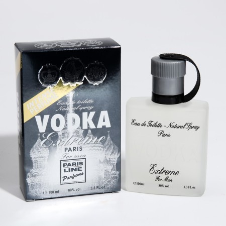 Men's toilet water Vodka Extreme Intense Perfumed, 100 ml-1
