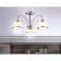 Suspended chandelier Ambrella Light, Traditional, TR3181, 3HE27, Color Chrome