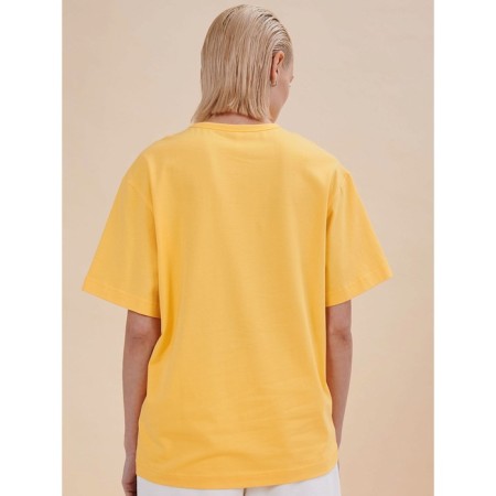 Female T -shirt, size s, yellow color-1