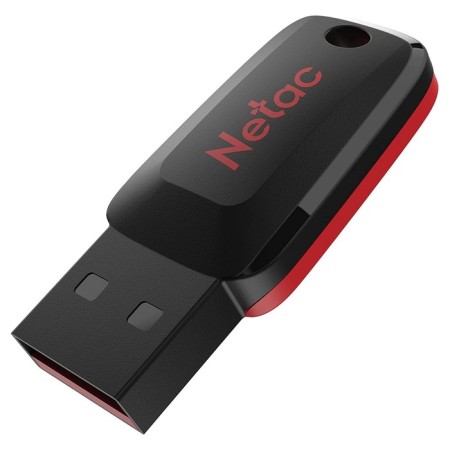 NETAC 16GB U197 NT03U197N-016G-20BK USB2.0 Black/Red flash drive-2