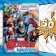 Stickers "Cut yourself", 16.5 x 23 cm, 8 pp., Avengers
