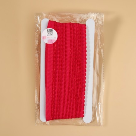 Gum is openwork, 10 mm, 10 ± 0.5 m, red color-2