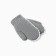 Baby mittens minku, gray color, 18 cm