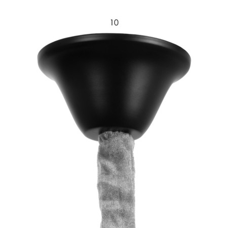 Chandelier "Dalila" 5he14 40W Black gold 40x40x39cm Bayerlux-8