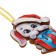 New Year's prefabricated pendant on the Christmas tree "New Year! Bunny "