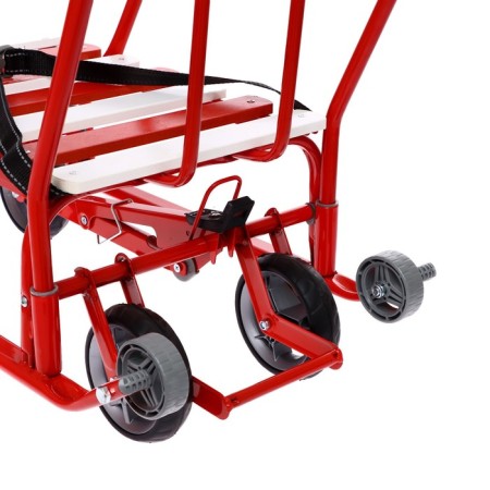 Sled "Timka 5 station wagon", red color-6
