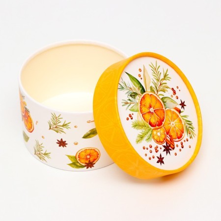 Box for Makarun tube without a window "Mandarin", 12 x 8 cm-4