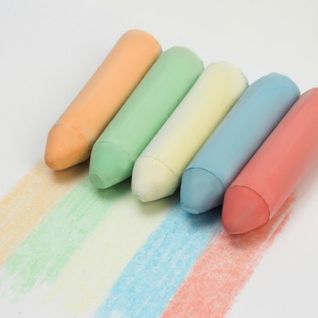 Crayons for drawing "pencils", set of 5 pcs, 5 colors-3
