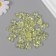 Decor for creativity Plastic "Bear" yellow set 25 pcs 1.8x1.5x1 cm