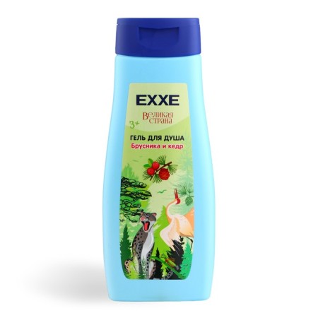 Shower gel children's exxe lingonberries and cedar, 400 ml-1